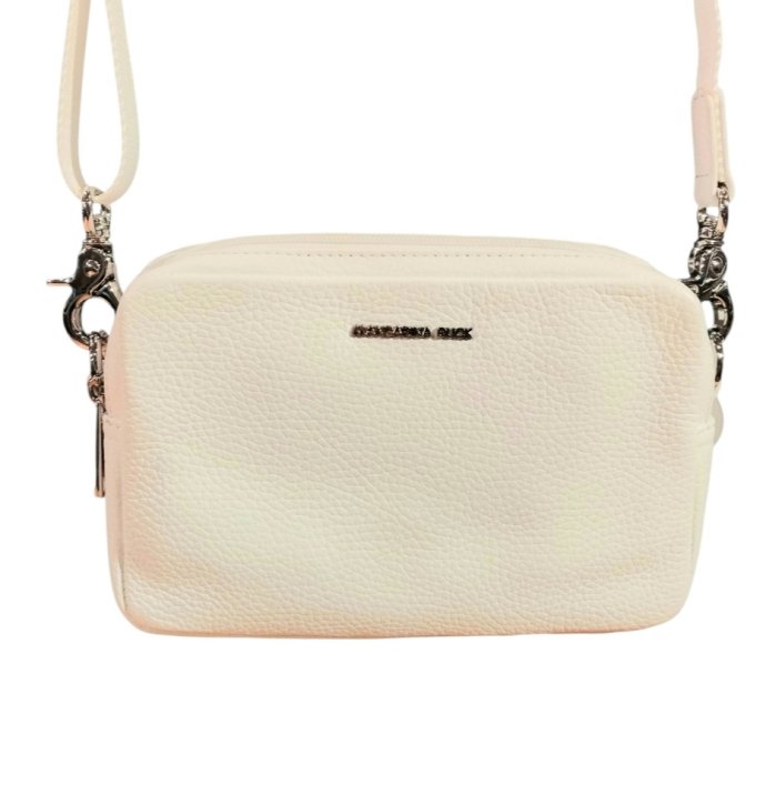 MANDARINA DUCK MELLOW LEATHER Handtasche weiß